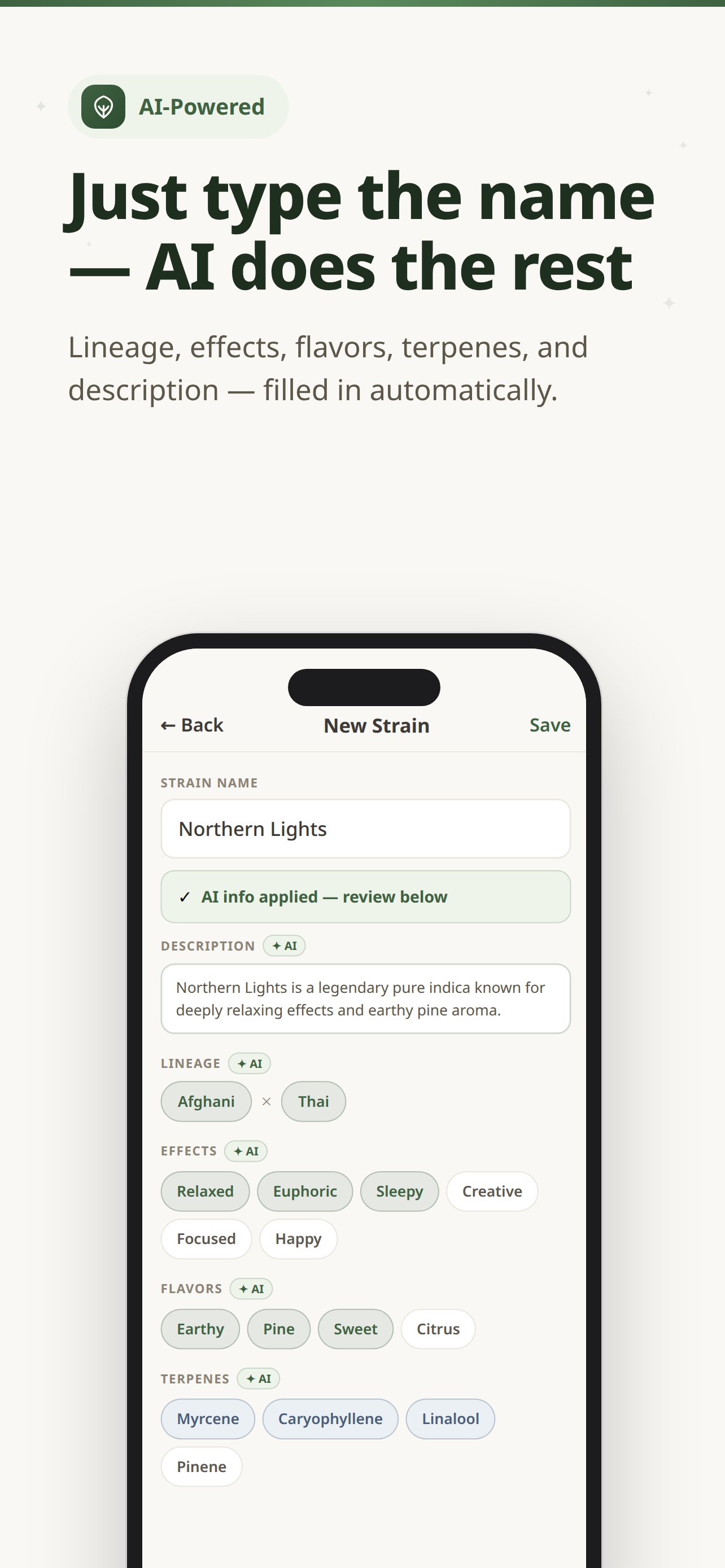 AI auto-fill
